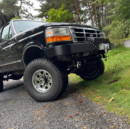 Engineered Vintage ‘GOAT' winch bumper - 1987-1997 Ford F-Series