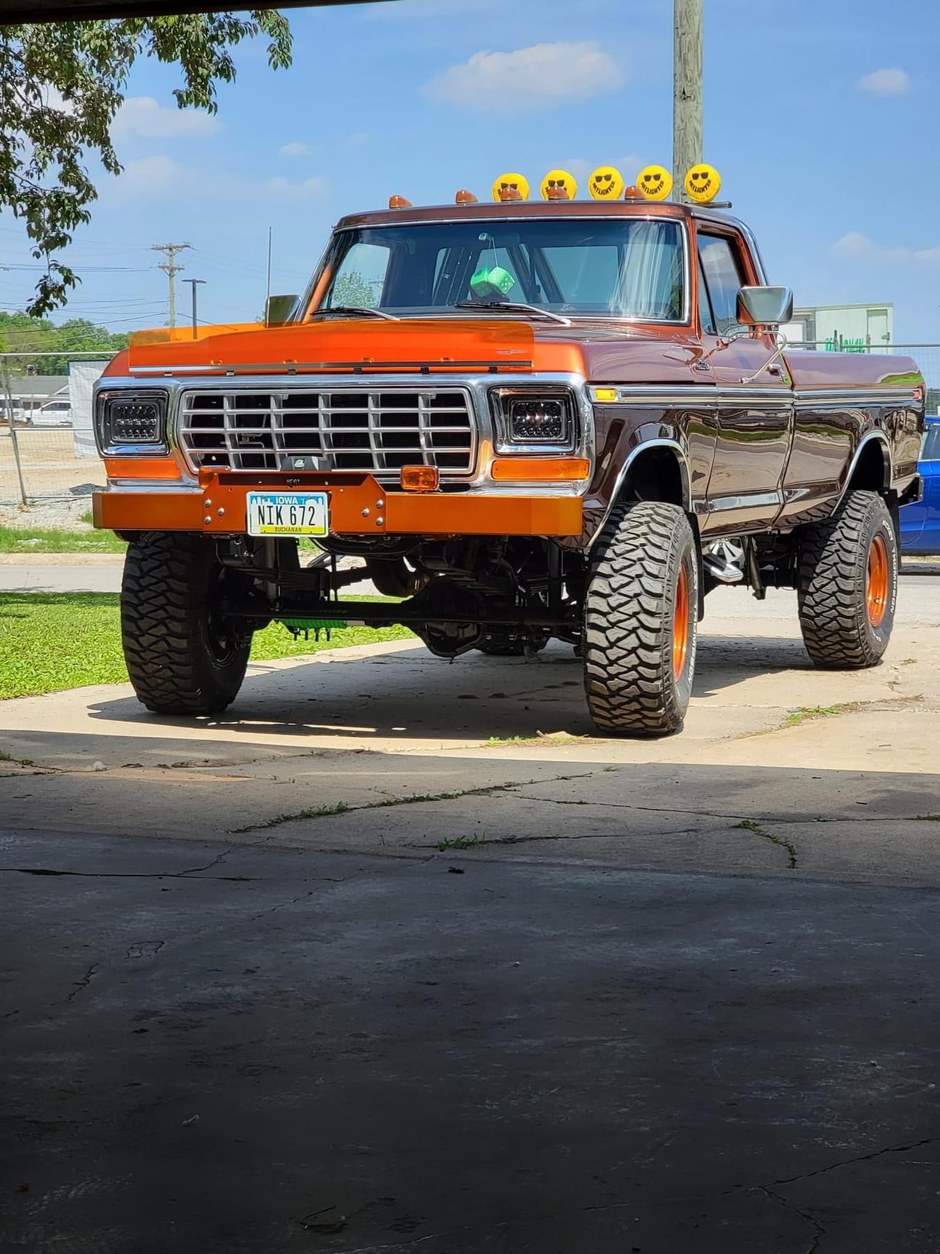 Engineered Vintage 'GOAT' winch bumper - 1967-1979 Ford F-Series