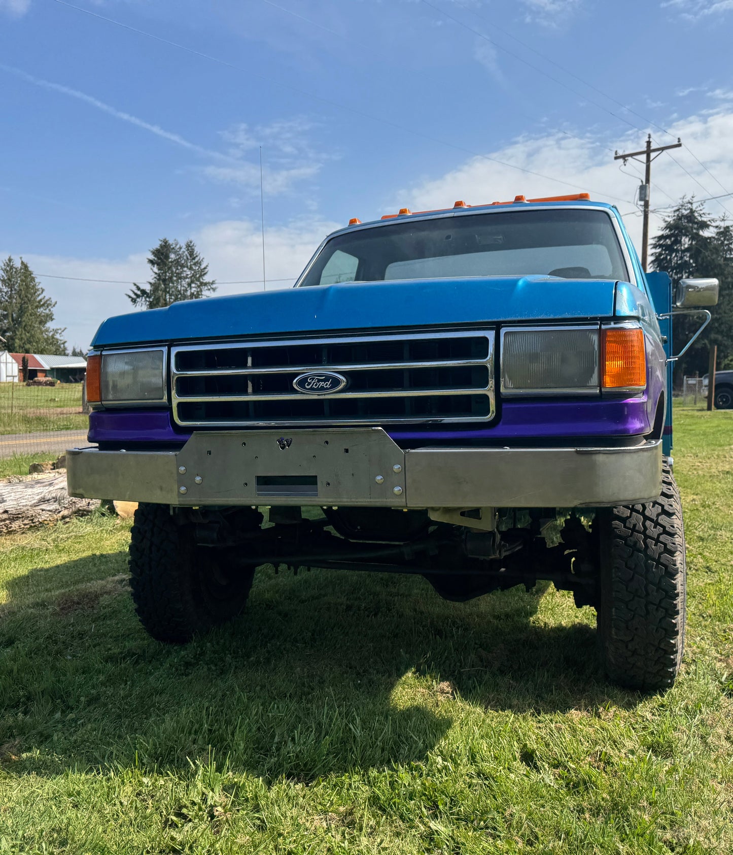 Engineered Vintage ‘GOAT' winch bumper - 1987-1997 Ford F-Series