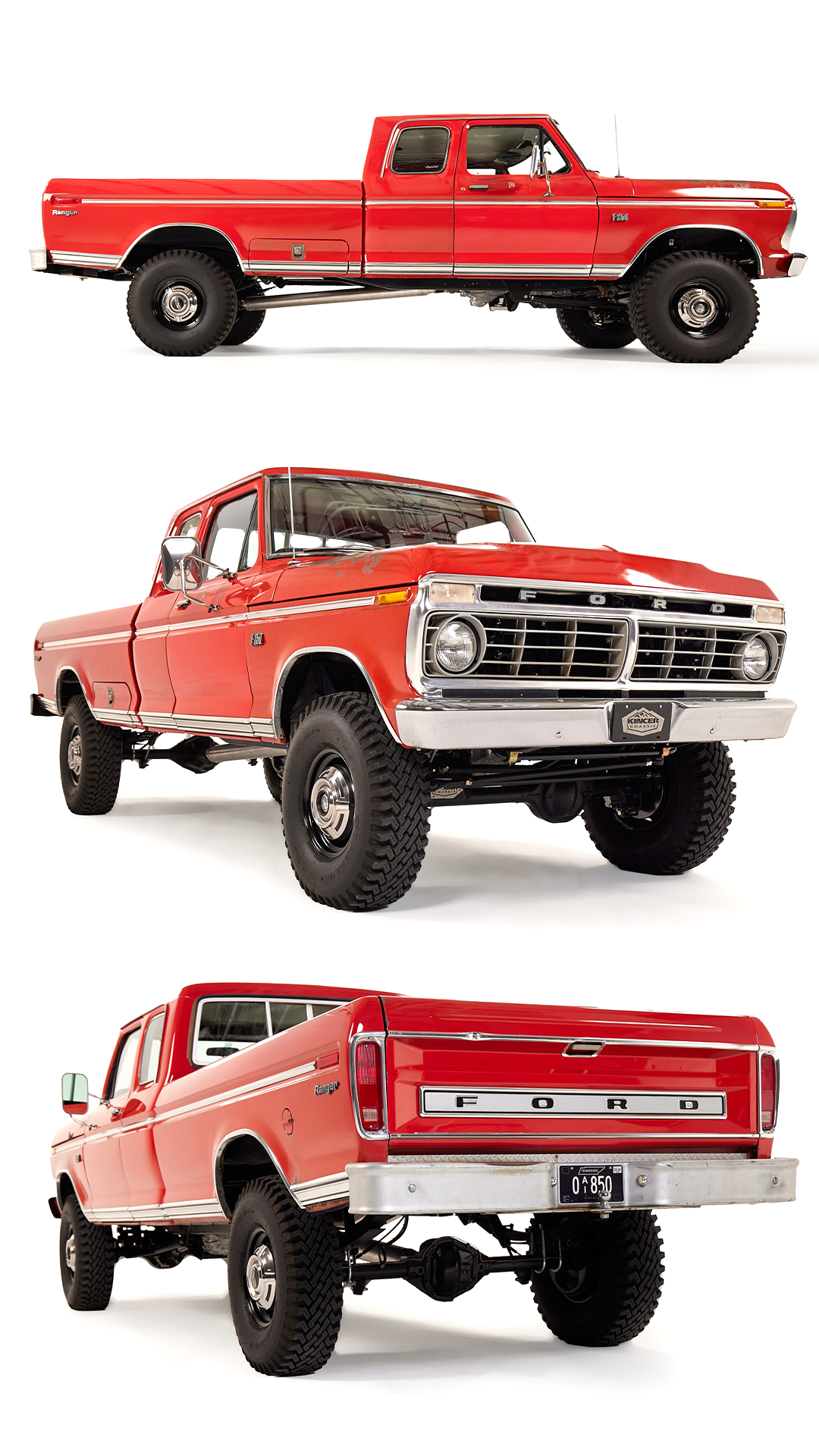 Kincer Chassis Basic 2wd - 4wd Conversion Kit (Coil-Over) - 1965 - 1979 Ford F-Series