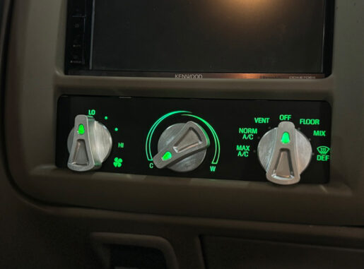 Billet Air Conditioner Control Knob Set