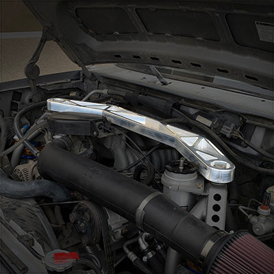 Desolate Motorsports Shock Hoops and Engine Crossover - 1980-1996 Ford F150/Bronco