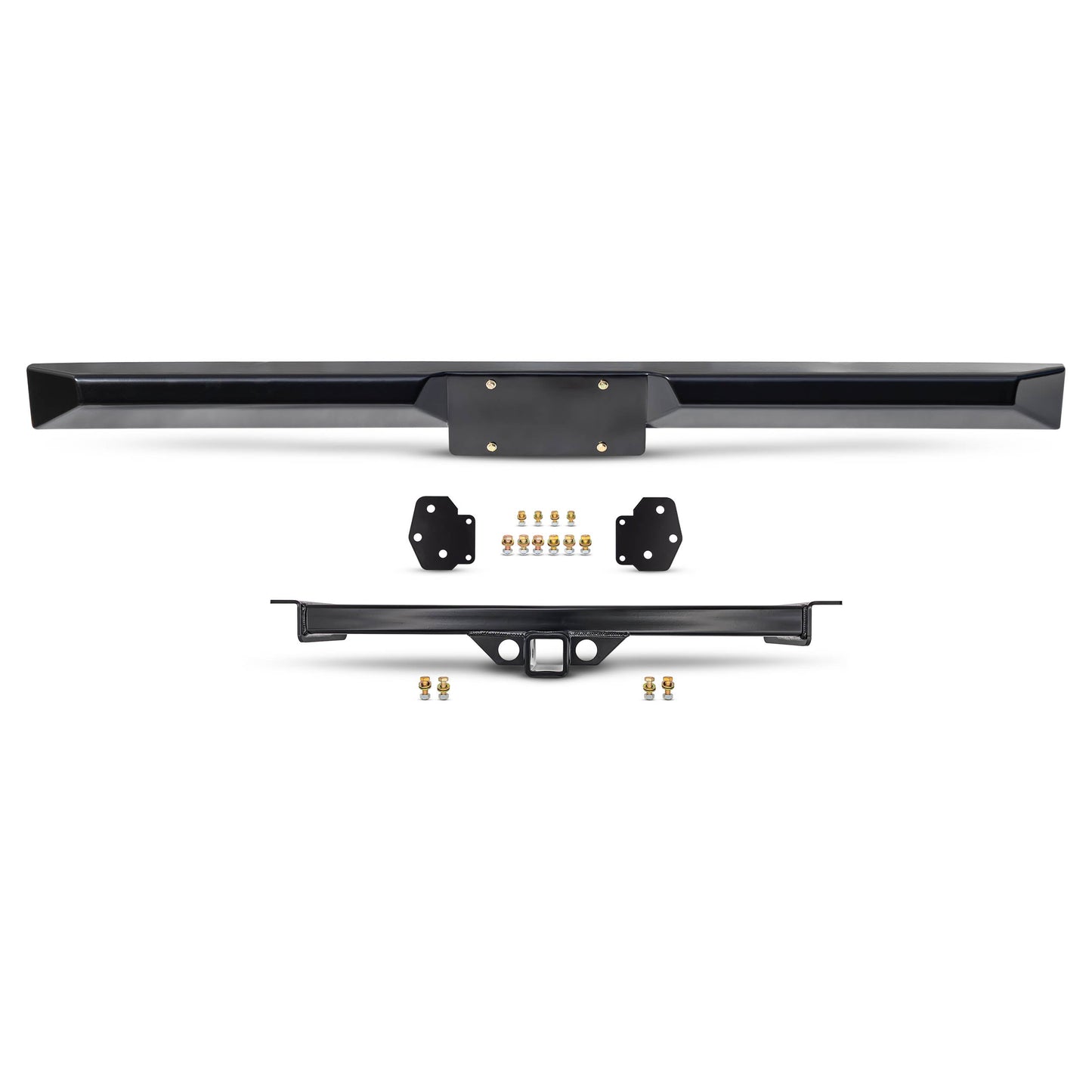 Desolate Motorsports Bronco Plate Rear Bumper - 1980-1996 Ford Bronco