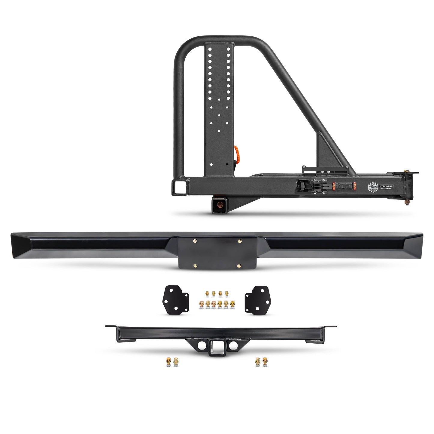Desolate Motorsports Bronco Plate Rear Bumper - 1980-1996 Ford Bronco
