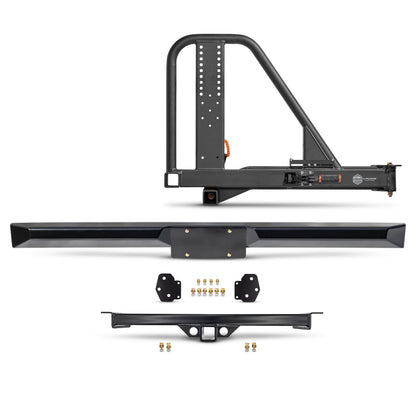 Desolate Motorsports Bronco Plate Rear Bumper - 1980-1996 Ford Bronco