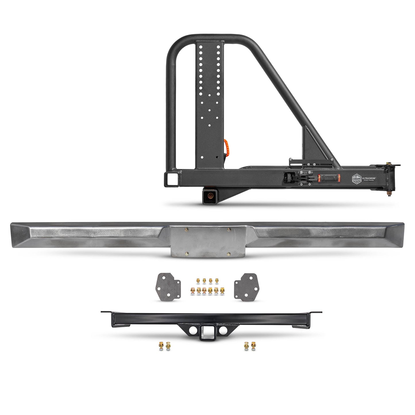 Desolate Motorsports Bronco Plate Rear Bumper - 1980-1996 Ford Bronco