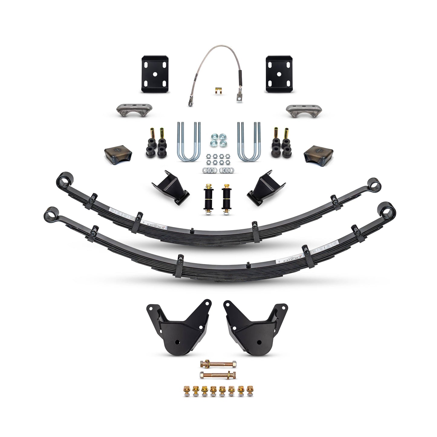 Desolate Motorsports Deaver Q80 Leaf Spring & Shackle Combo – 1980–1996 Ford Bronco