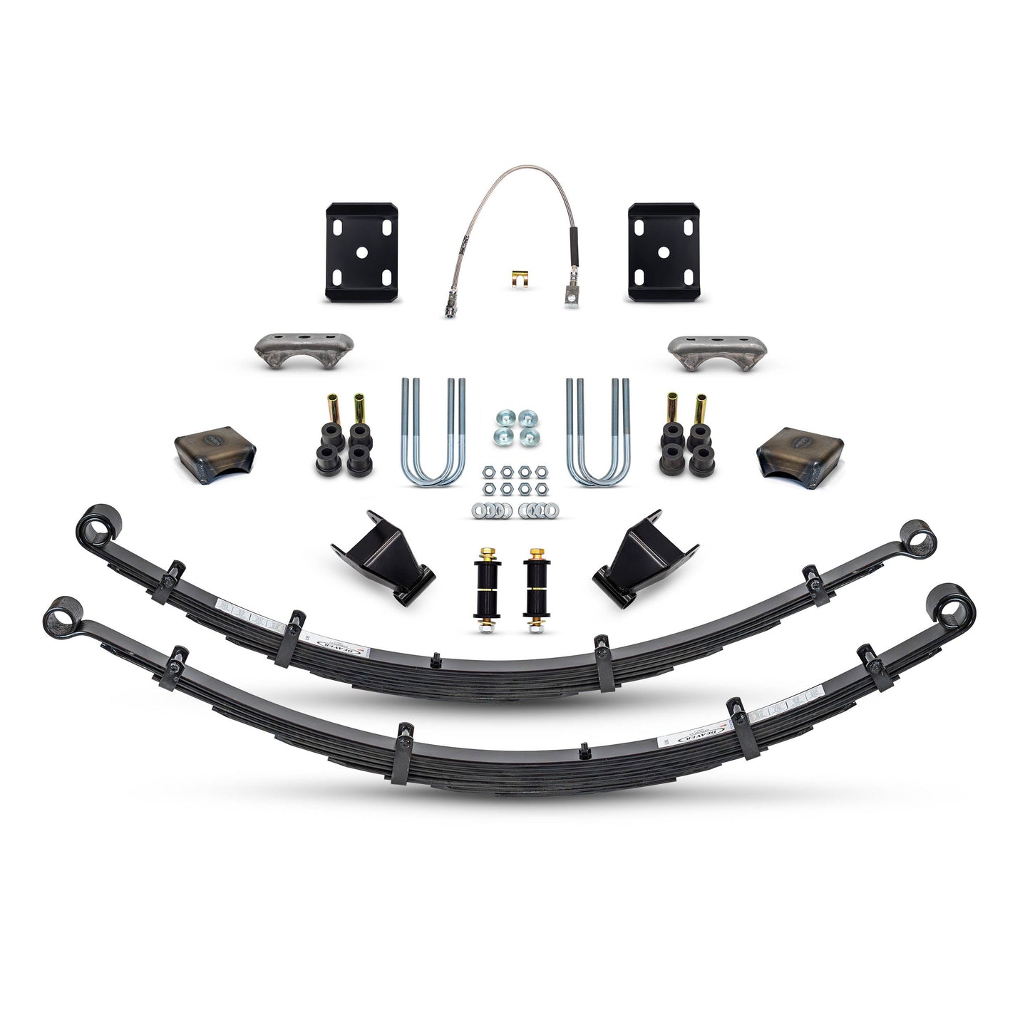 Desolate Motorsports Deaver Q80 Leaf Spring & Shackle Combo – 1980–1996 Ford Bronco