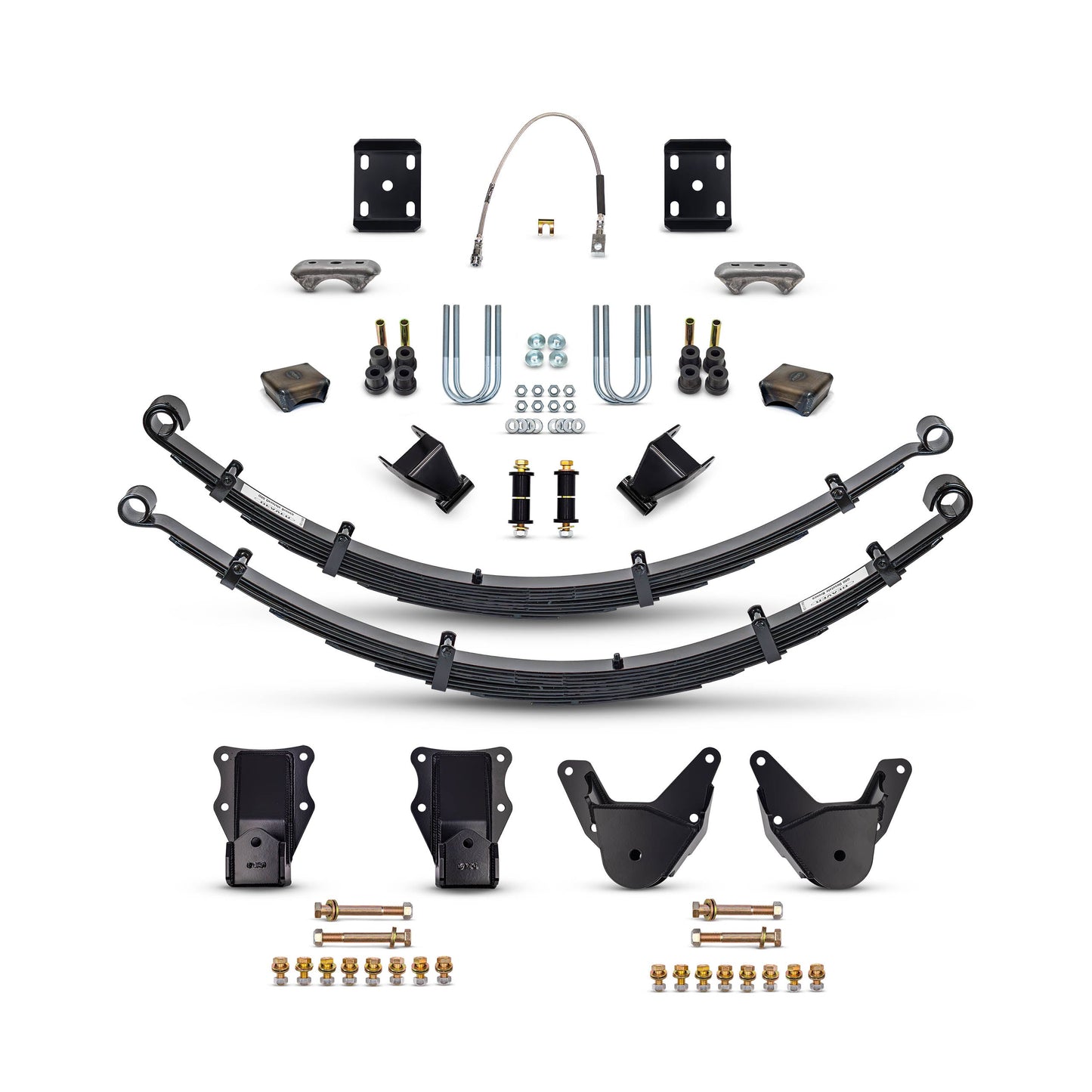 Desolate Motorsports Deaver Q80 Leaf Spring & Shackle Combo – 1980–1996 Ford Bronco
