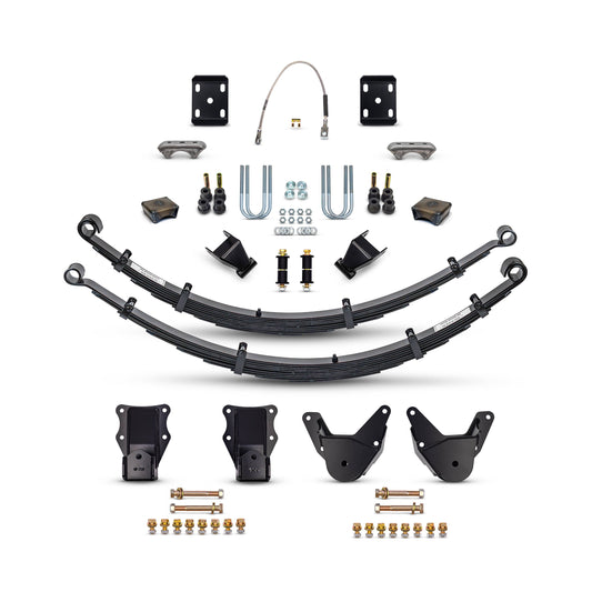 Desolate Motorsports Deaver Q80 Leaf Spring & Shackle Combo – 1980–1996 Ford Bronco