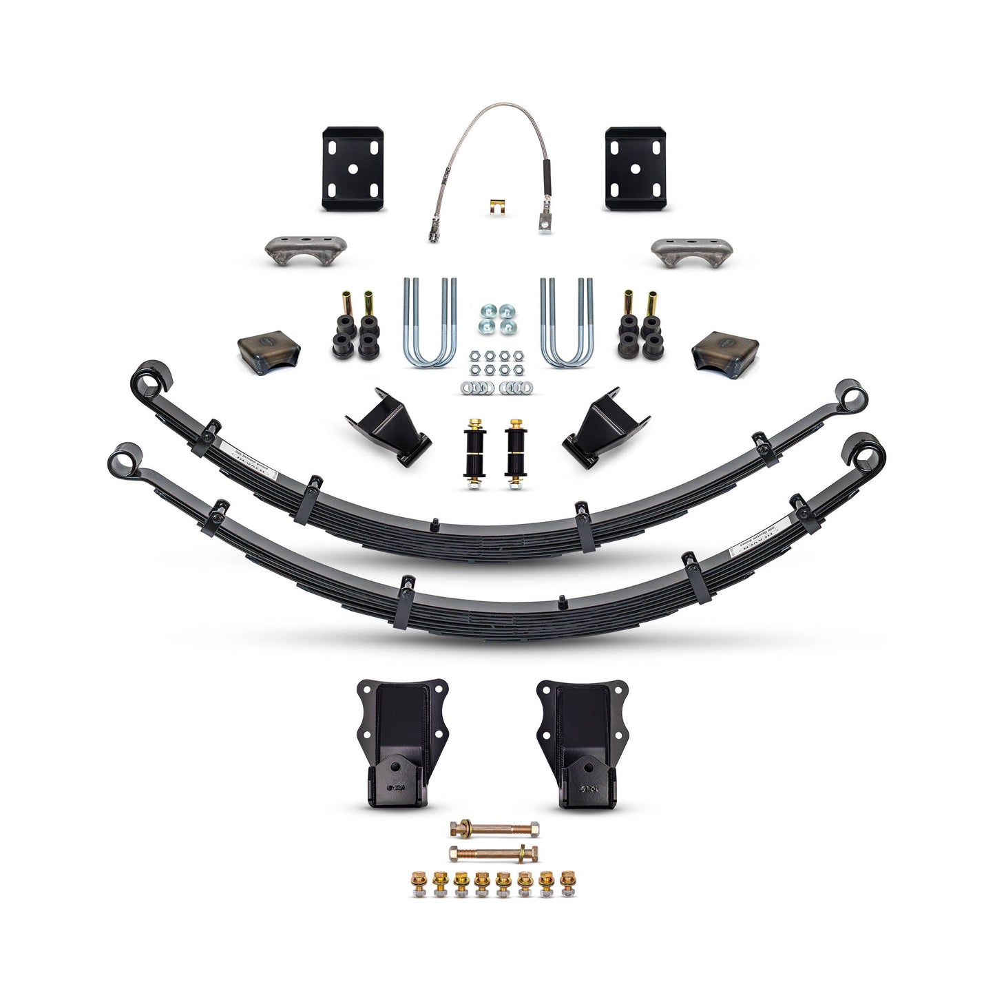 Desolate Motorsports Deaver Q80 Leaf Spring & Shackle Combo – 1980–1996 Ford Bronco