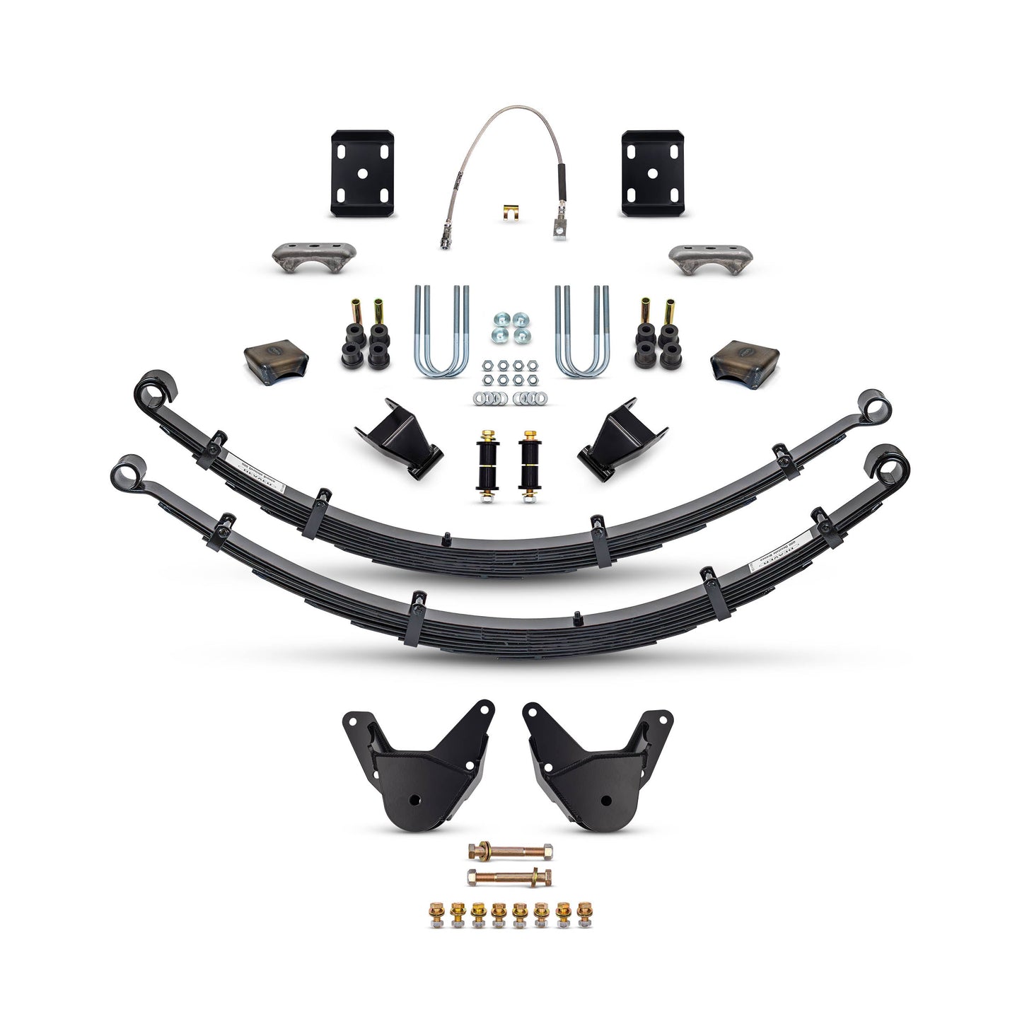 Desolate Motorsports Deaver Q80 Leaf Spring & Shackle Combo – 1980–1996 Ford Bronco