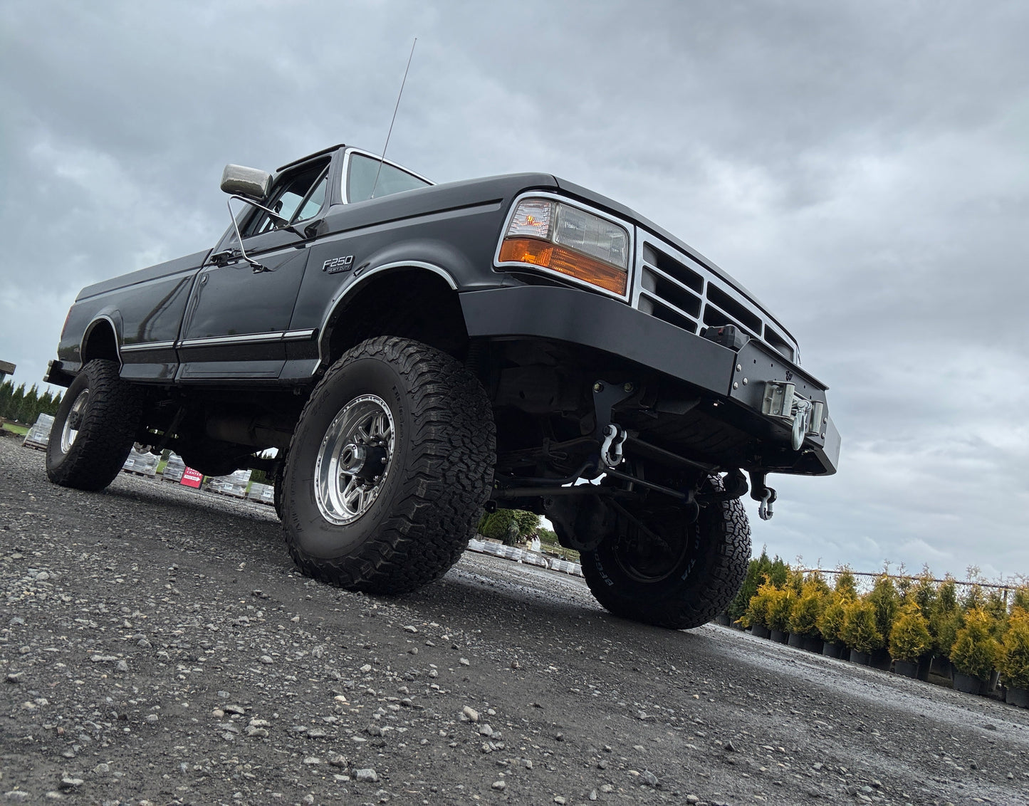 Engineered Vintage ‘GOAT' winch bumper - 1987-1997 Ford F-Series