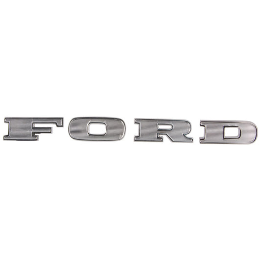 Hood F-O-R-D Letters - 1967-1972 Ford F-Series