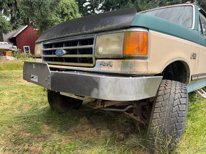 Engineered Vintage ‘GOAT' winch bumper - 1987-1997 Ford F-Series