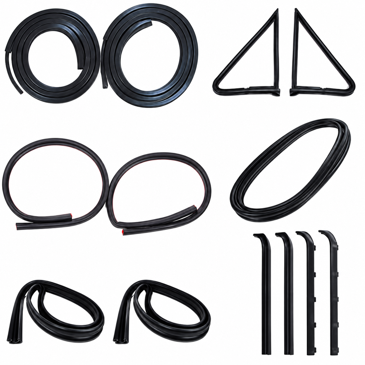 Precision Complete Weatherstrip Kit | 1980–1986 Ford F-Series