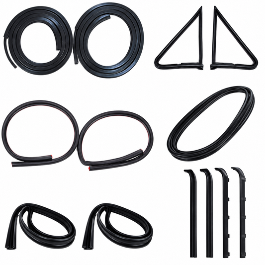 Precision Complete Weatherstrip Kit | 1980–1986 Ford F-Series