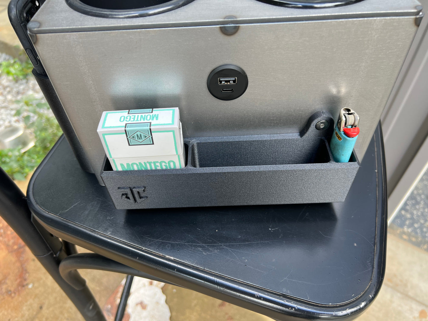 JC Customs Smoker's Tray Add On - 1992-1997 Ford F-Series & Bronco