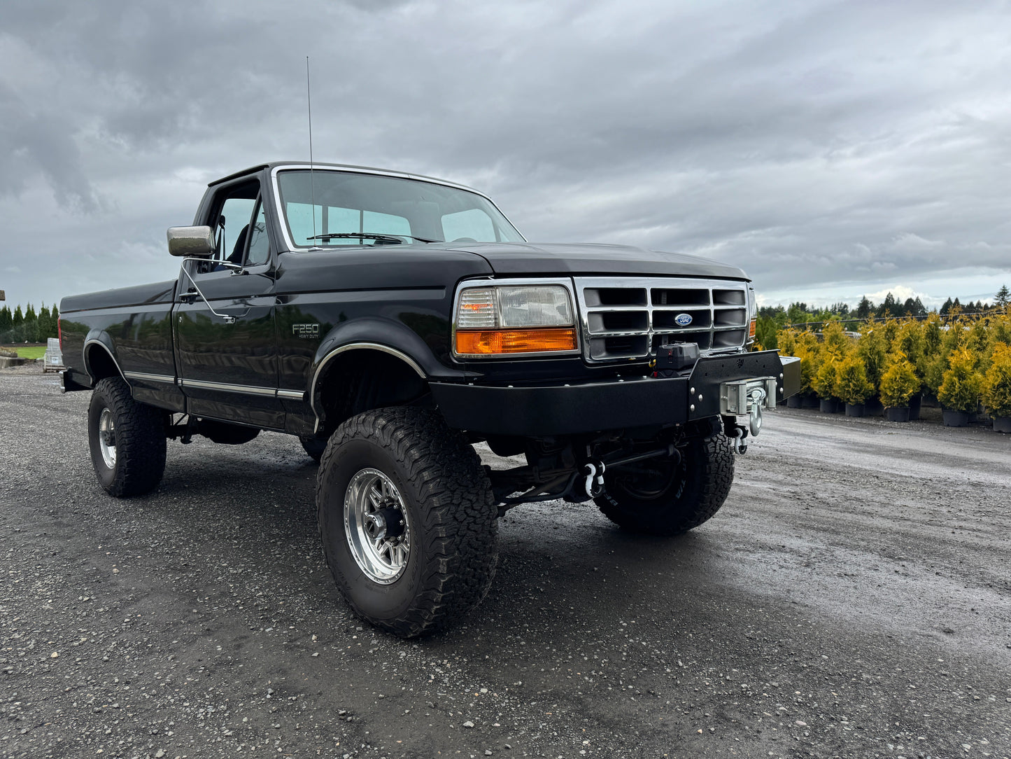 Engineered Vintage ‘GOAT' winch bumper - 1987-1997 Ford F-Series