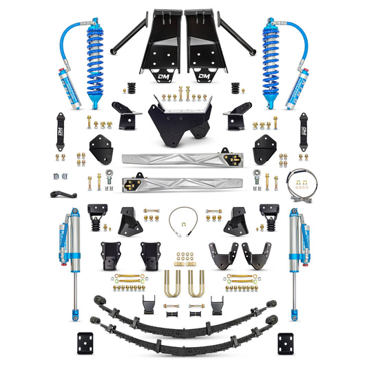 Desolate Motorsports D50 TTB Coil Over Conversion & HD Rear Suspension Kit (Front and Rear) - 1980-1997 Ford F-Series