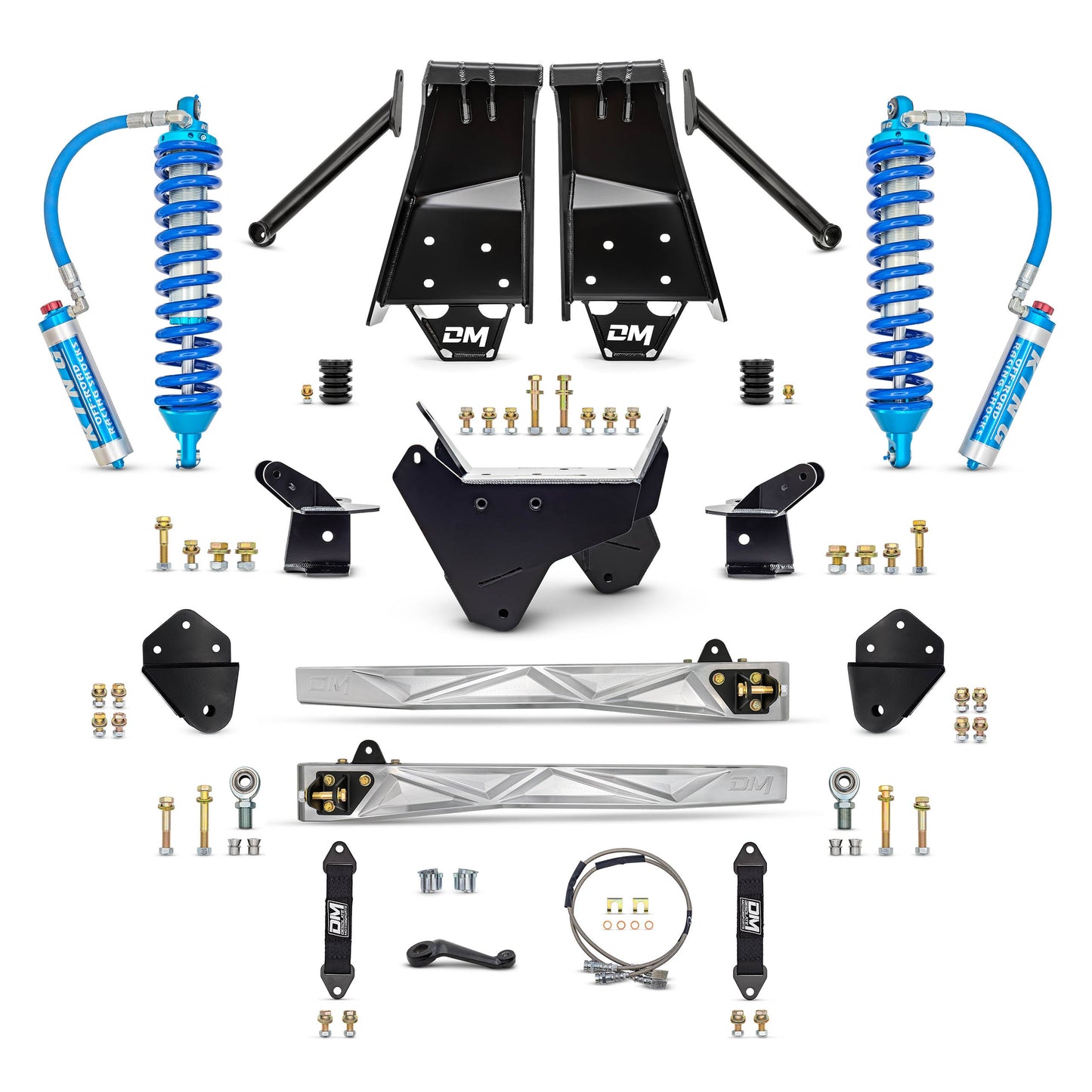 Desolate Motorsports D50 TTB Coil Over Conversion & HD Rear Suspension Kit (Front and Rear) - 1980-1997 Ford F-Series