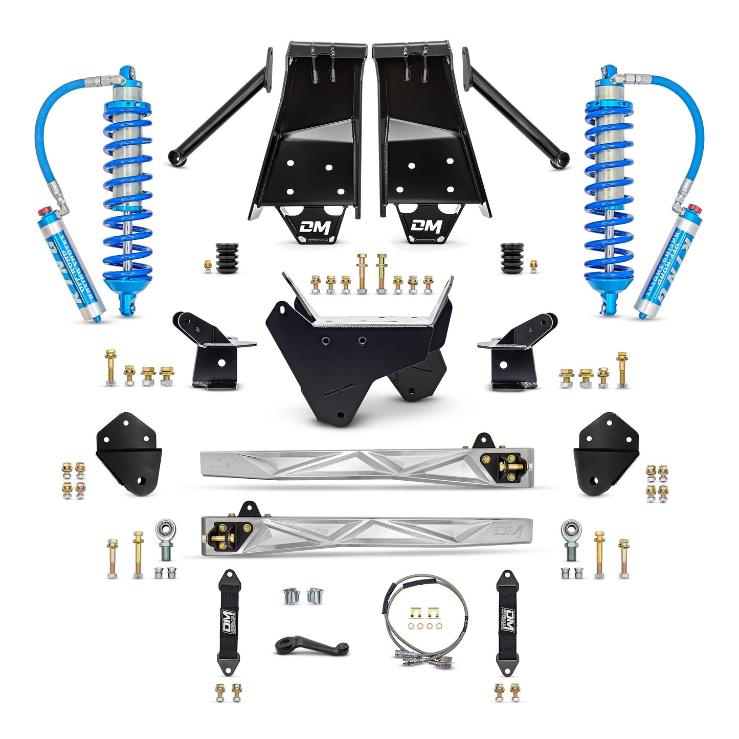 Desolate Motorsports D50 TTB Coil Over Conversion & HD Rear Suspension Kit (Front and Rear) - 1980-1997 Ford F-Series