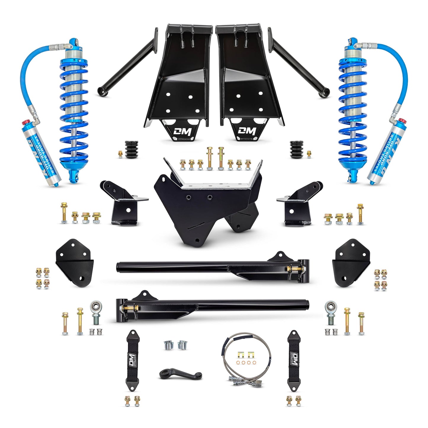Desolate Motorsports D50 TTB Coil Over Conversion & HD Rear Suspension Kit (Front and Rear) - 1980-1997 Ford F-Series