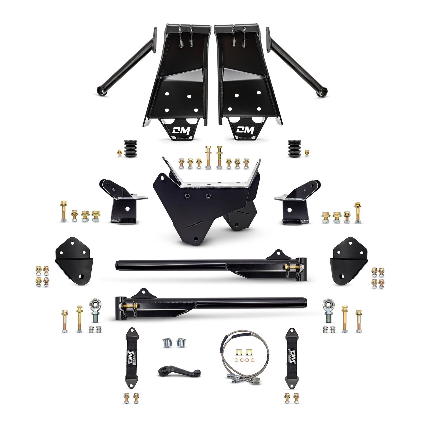 Desolate Motorsports D50 TTB Coil Over Conversion & HD Rear Suspension Kit (Front and Rear) - 1980-1997 Ford F-Series