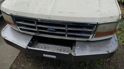 Engineered Vintage ‘GOAT' winch bumper - 1987-1997 Ford F-Series