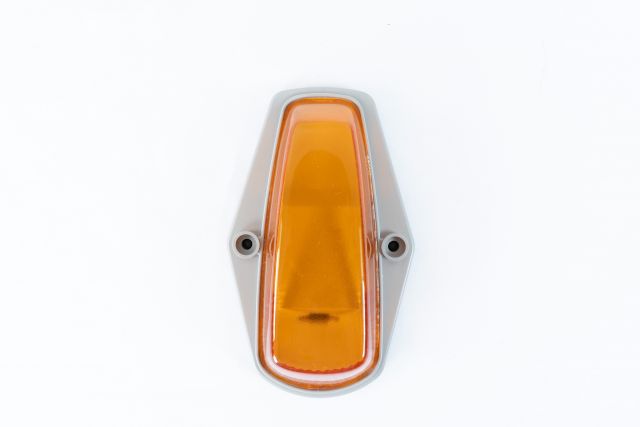 BLEM- Complete Performance Amber Cab Light Kit - Dark Gray Base - 1973-1997 Ford F-Series