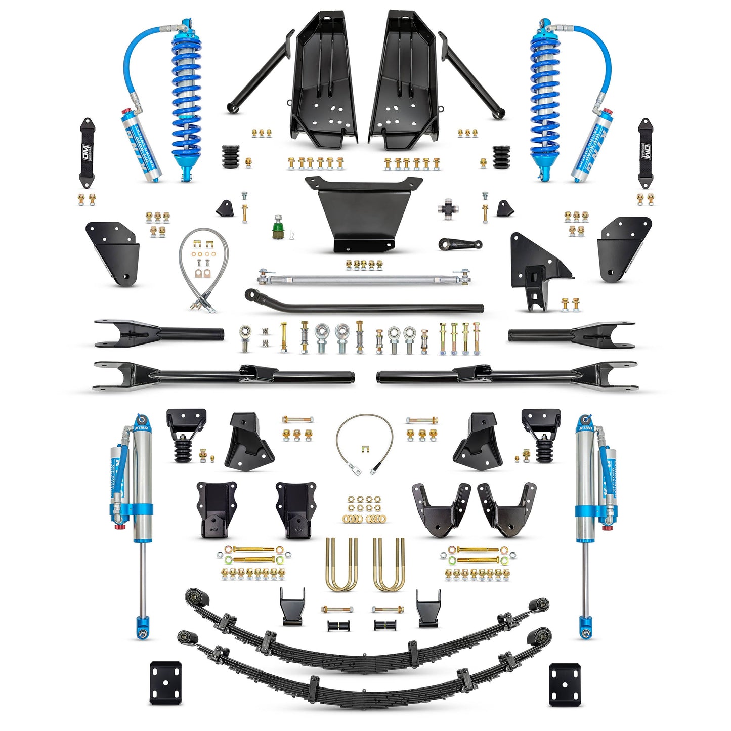 Desolate Motorsports Super Duty Axle Conversion Kit (Front & Rear) - 1980-1997 Ford F-Series