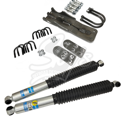 Dual Shock Steering Stabilizer - 1980-1997 Ford F-Series