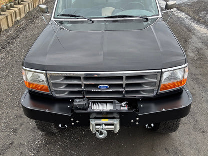 Engineered Vintage ‘GOAT' winch bumper - 1987-1997 Ford F-Series