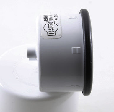 Motor Meter Racing 52mm Fuel Level Gauge – 0-90 Ohms, White LED Backlit, 316 Stainless Bezel, Waterproof