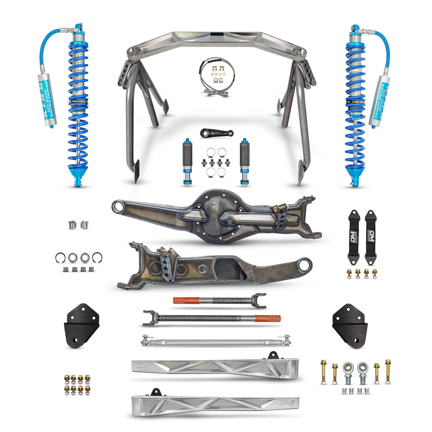 Desolate Motorsports Long Travel Kit (Extended Width) Front Only - 1980-1996 Ford F150/Bronco