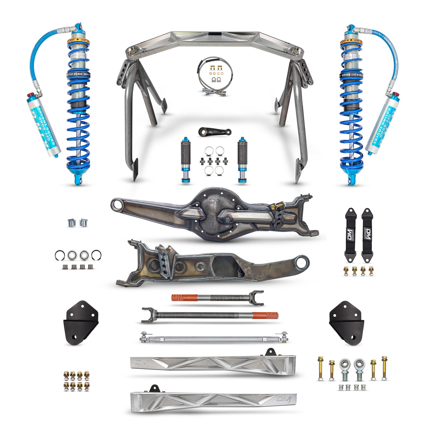 Desolate Motorsports Long Travel Kit (Extended Width) Front Only - 1980-1996 Ford F150/Bronco