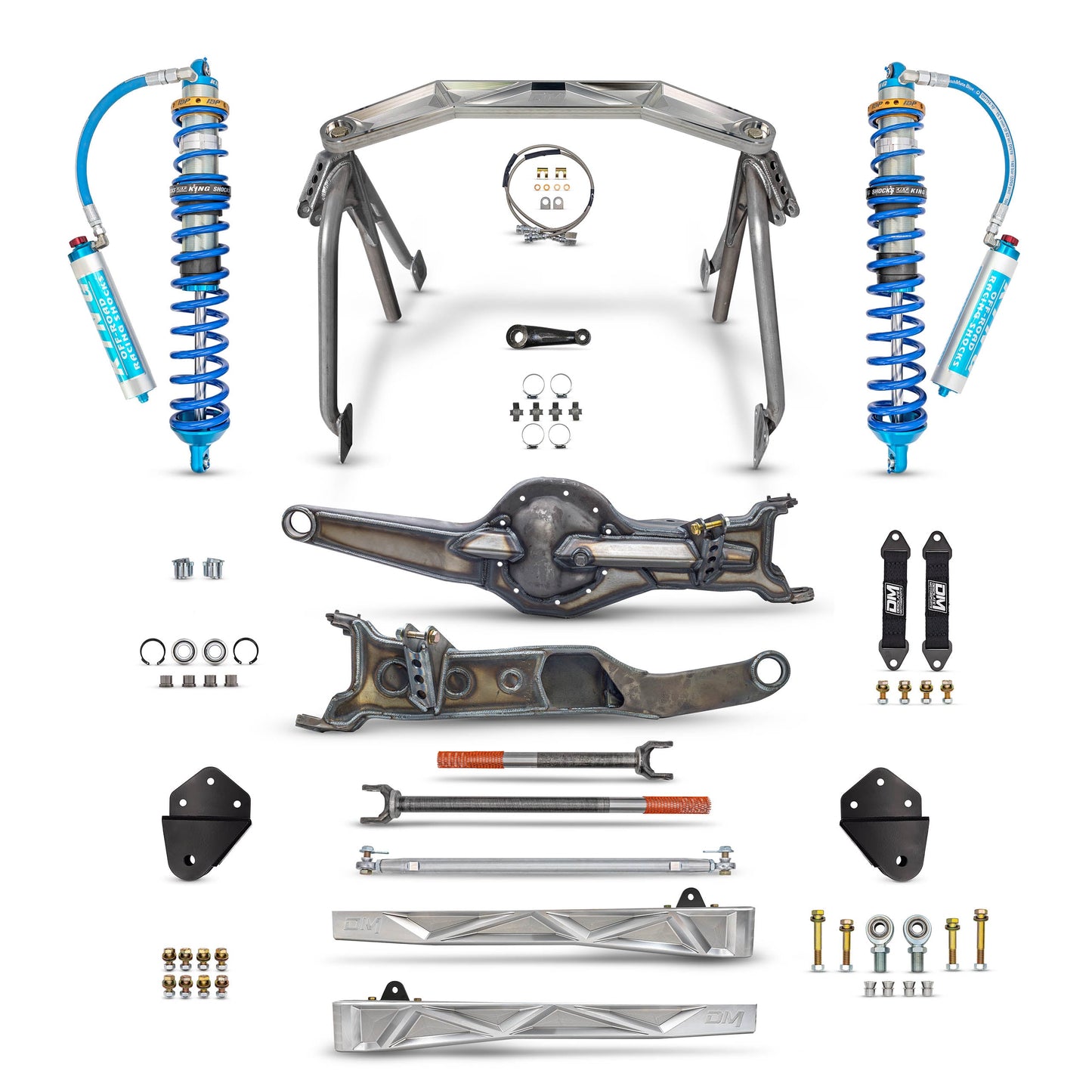 Desolate Motorsports Long Travel Kit (Extended Width) Front Only - 1980-1996 Ford F150/Bronco