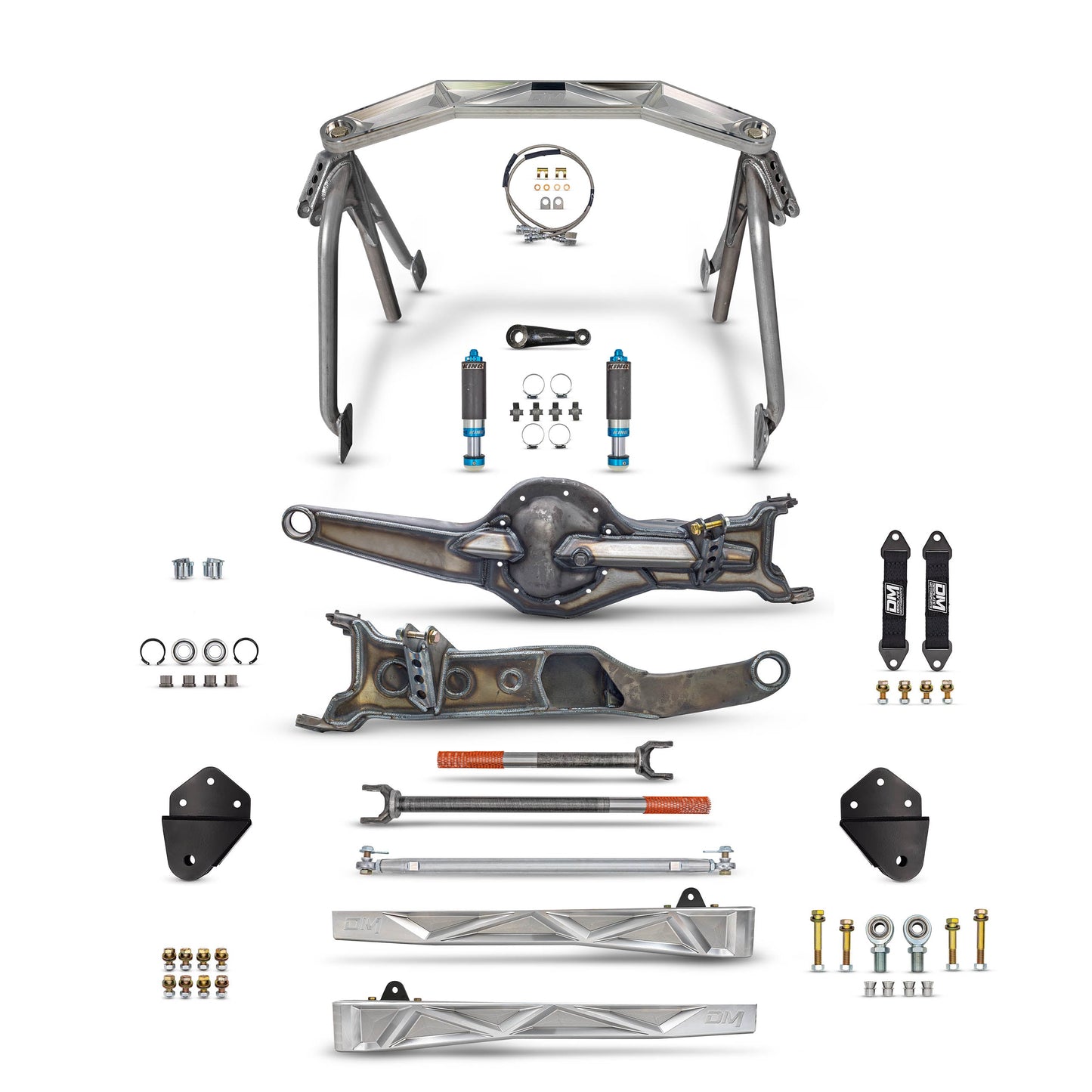 Desolate Motorsports Long Travel Kit (Extended Width) Front Only - 1980-1996 Ford F150/Bronco