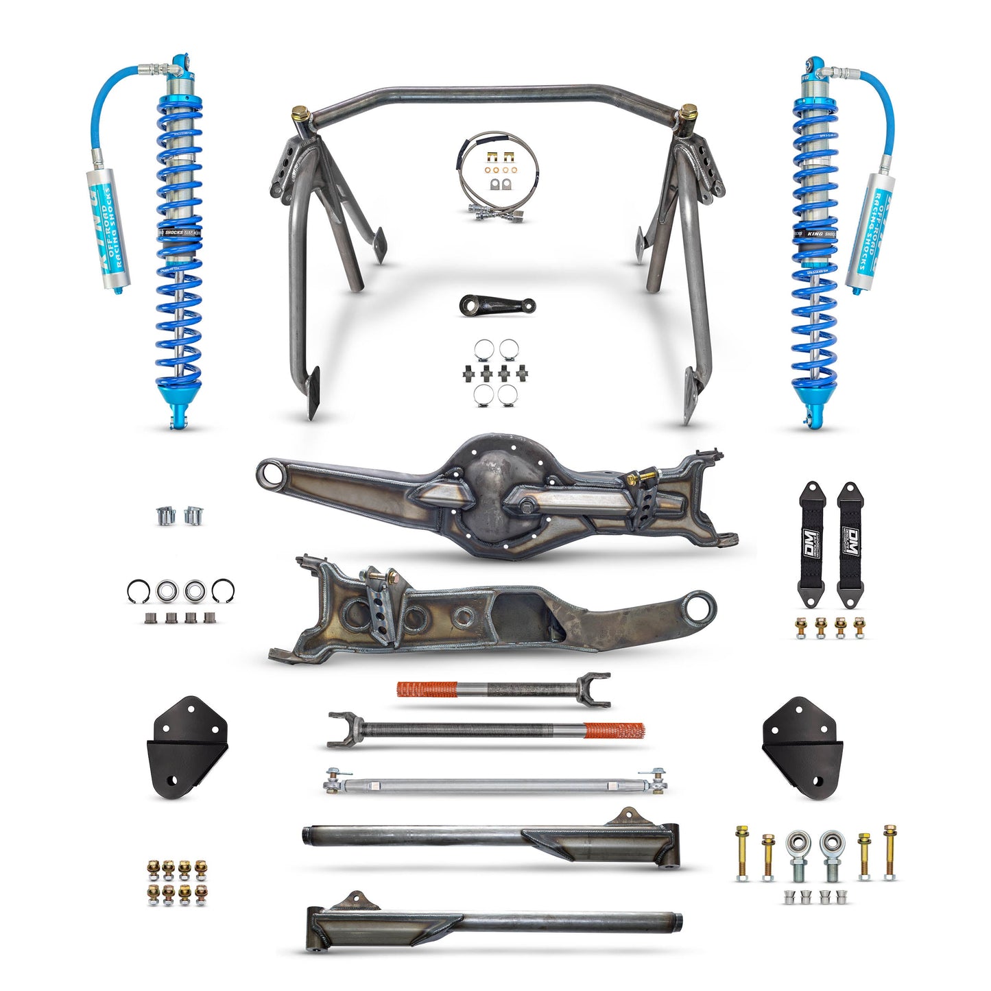 Desolate Motorsports Long Travel Kit (Extended Width) Front Only - 1980-1996 Ford F150/Bronco