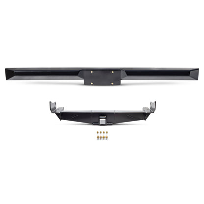 Desolate Motorsports Plate Rear Bumper – 1980–1996 Ford F-Series