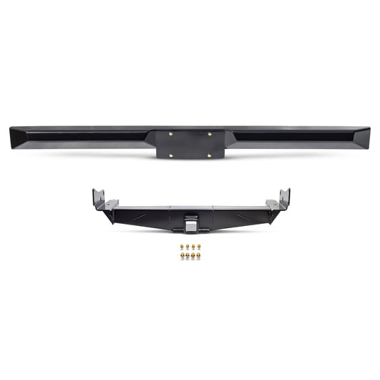 Desolate Motorsports Plate Rear Bumper – 1980–1996 Ford F-Series