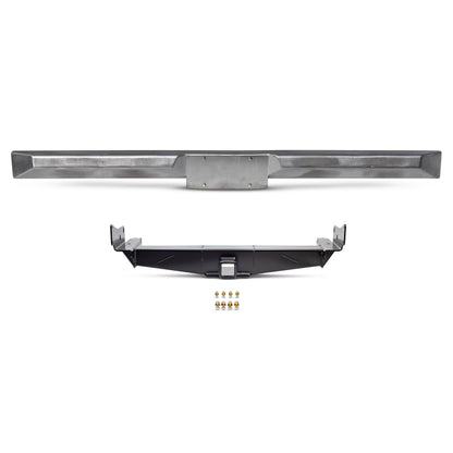 Desolate Motorsports Plate Rear Bumper – 1980–1996 Ford F-Series