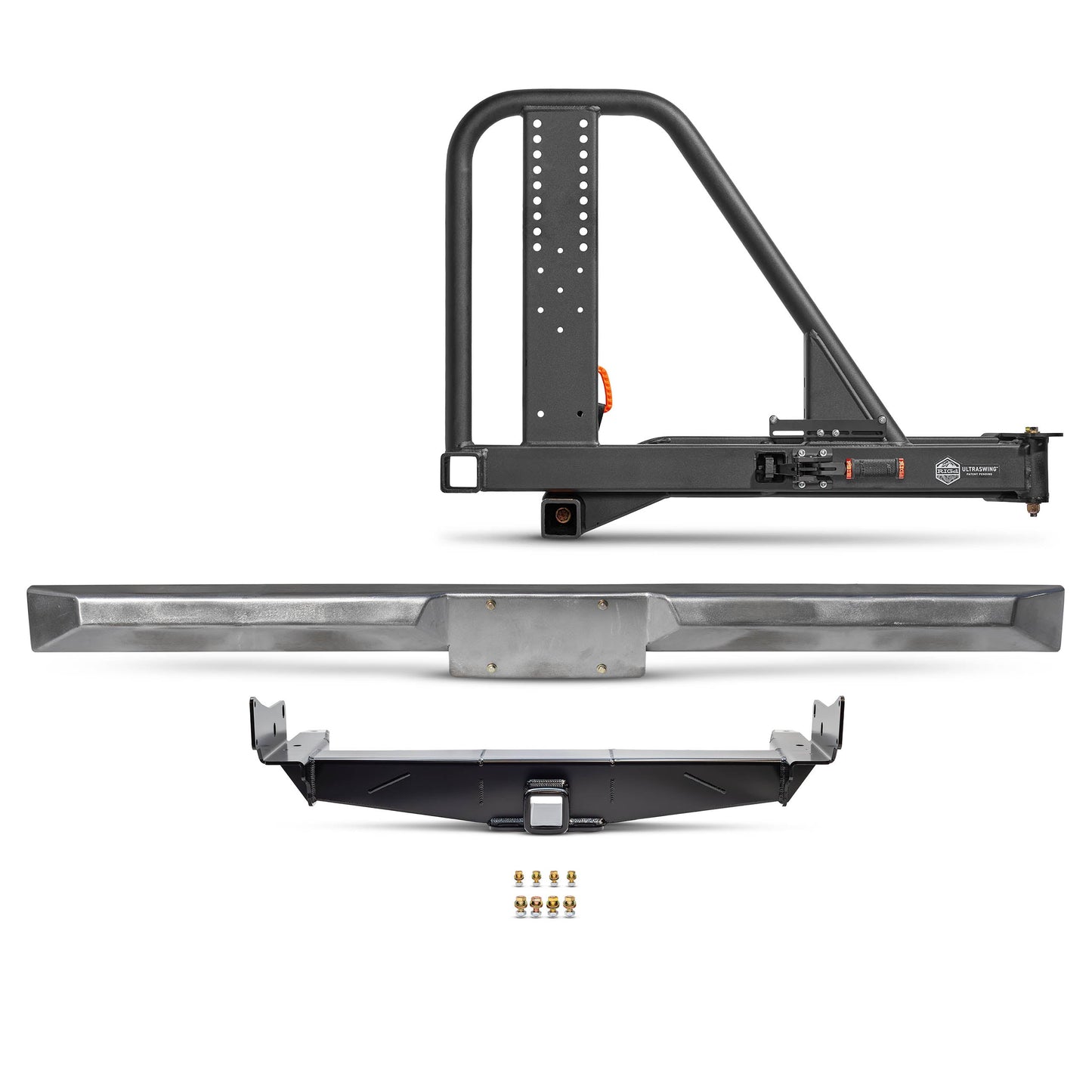Desolate Motorsports Plate Rear Bumper – 1980–1996 Ford F-Series
