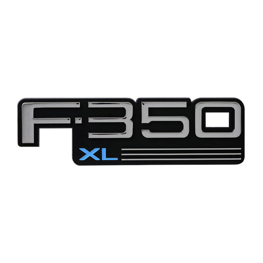 F-350 XL Name Plate - 1992-1997 Ford F-Series