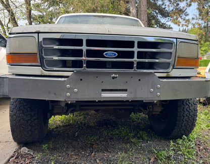 Engineered Vintage ‘GOAT' winch bumper - 1987-1997 Ford F-Series