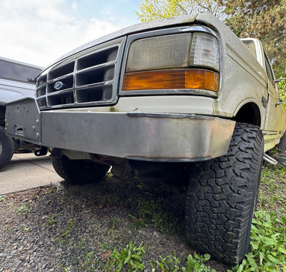 Engineered Vintage ‘GOAT' winch bumper - 1987-1997 Ford F-Series