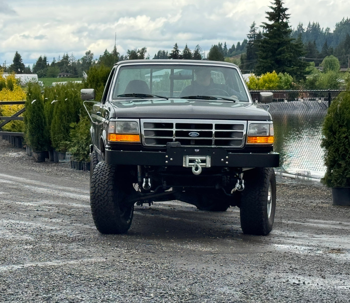 Engineered Vintage ‘GOAT' winch bumper - 1987-1997 Ford F-Series