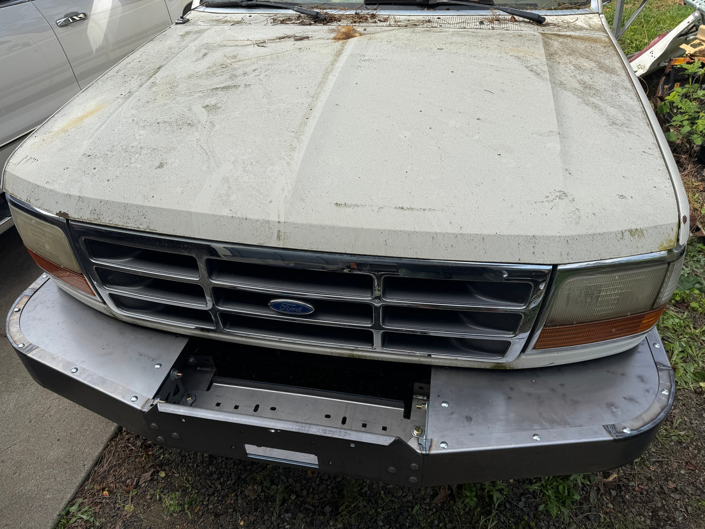 Engineered Vintage ‘GOAT' winch bumper - 1987-1997 Ford F-Series