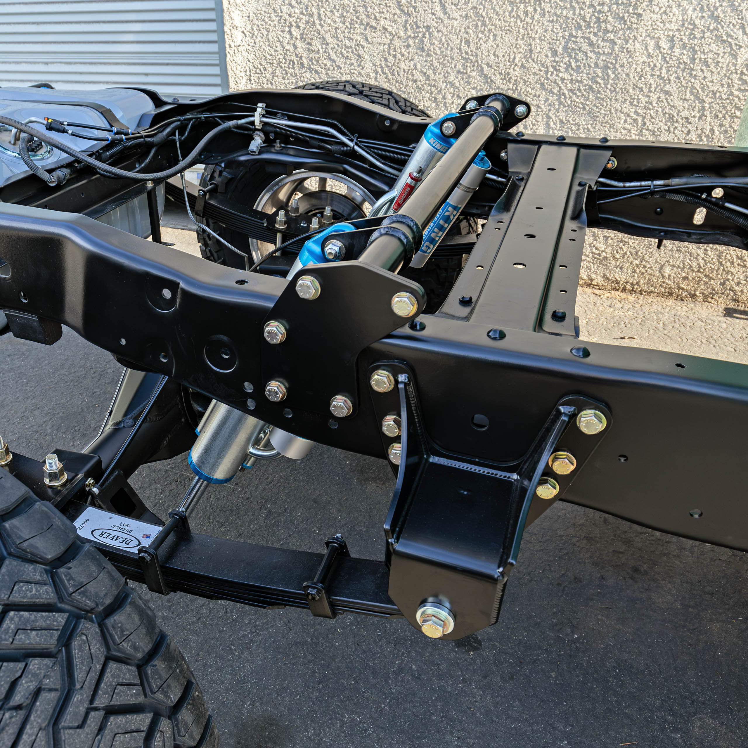 Desolate Motorsports Fabricated Leaf Spring Front Mount - 1980-1997 Fo ...