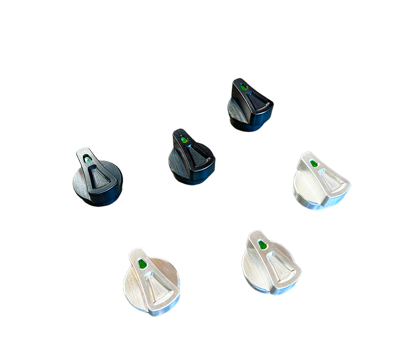 Billet Air Conditioner Control Knob Set Complete Performance